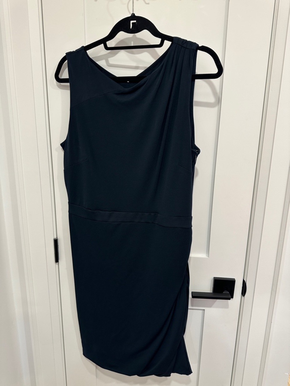 Ann Taylor Navy Sheath Dress